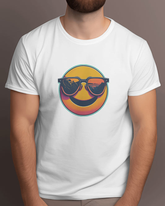 Cool Dude White Colour T-shirt Front Side