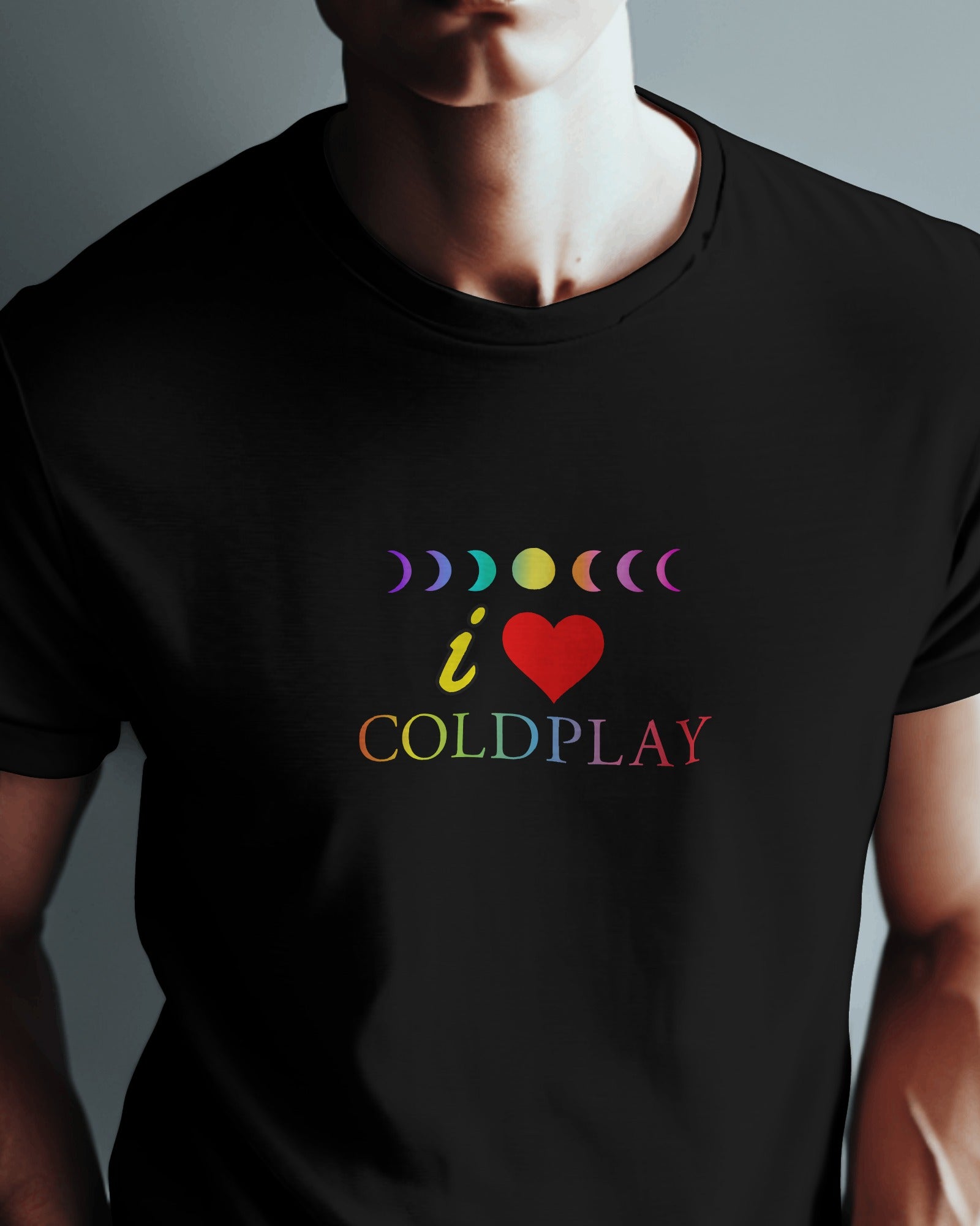 Teelure’s Men’s love for Coldplay Graphic Printed T-shirt