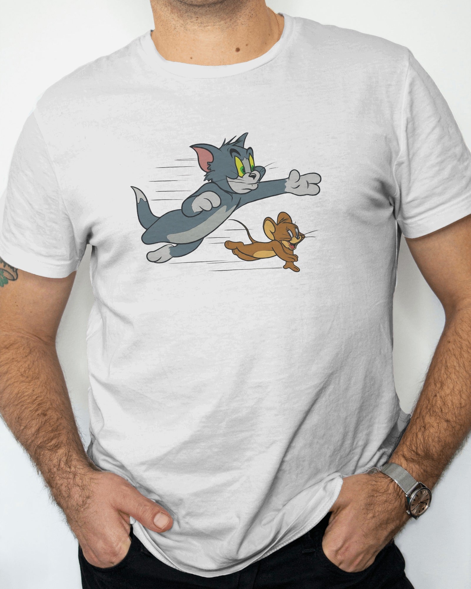 Tom and Jerry Cotton T-shirt for Men